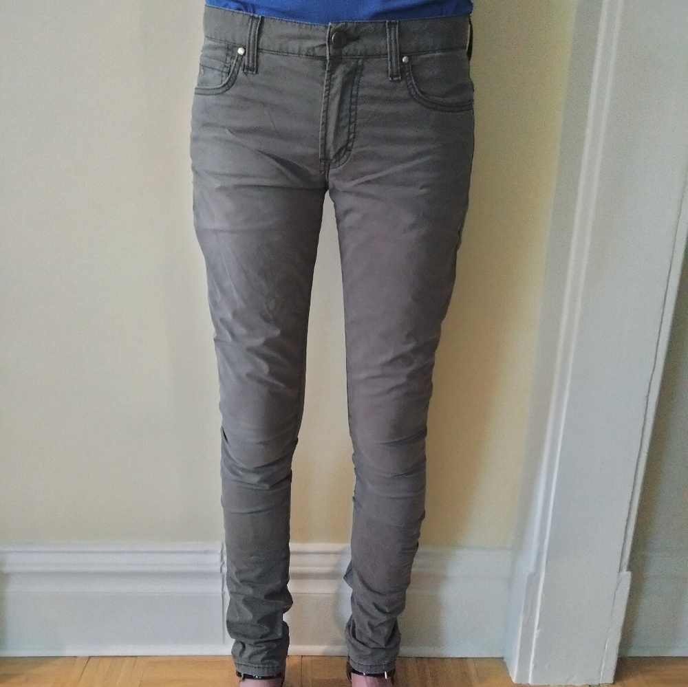 J. Lindeberg charcoal gray skinny pants 30x35 (Tall Women's) - Picture 3 of 8